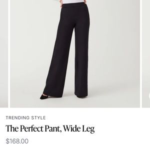 Women’s Spanx The Perfect Pant Wide Leg NWT size M
